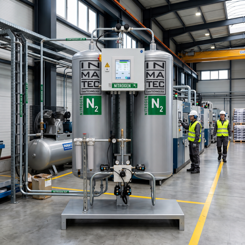 Máy tạo khí nitơ hoạt động thế nào