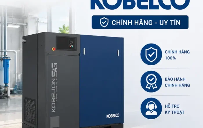 Mua Máy Nén Khí Kobelco Chính Hãng Ở Đâu Uy Tín
