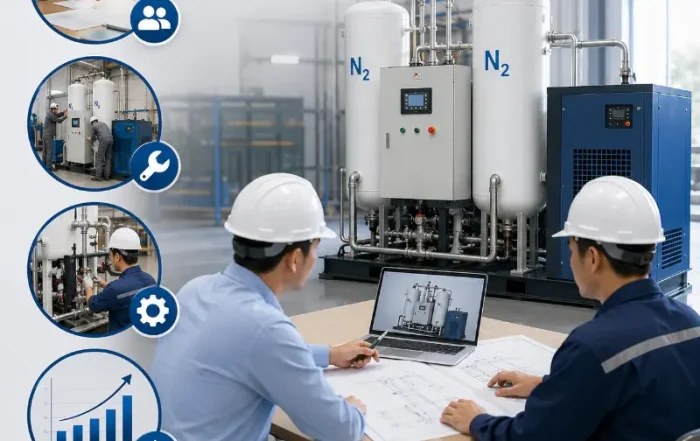 Tư Vấn Lắp Đặt Máy Tạo Khí Nitơ