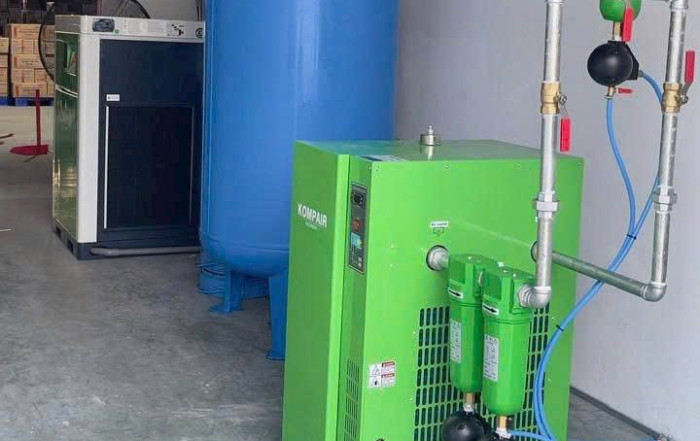 Hoàn Thiện Lắp Đặt Hệ Thống Máy Nén Khí Kompair Machinery - Phục Hưng