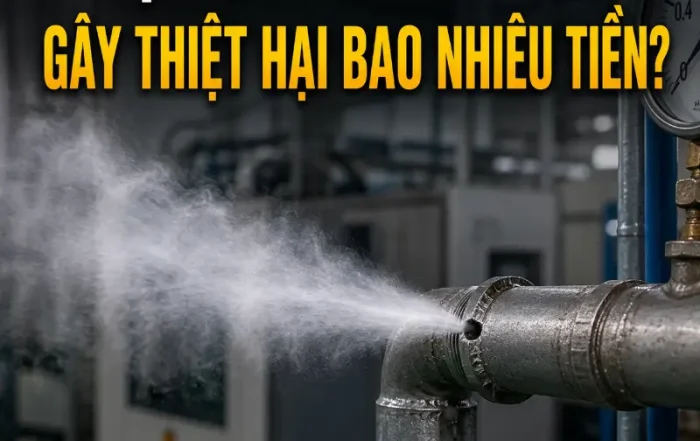 Một Lỗ Rò Khí Nén Gây Thiệt Hại Bao Nhiêu Tiền