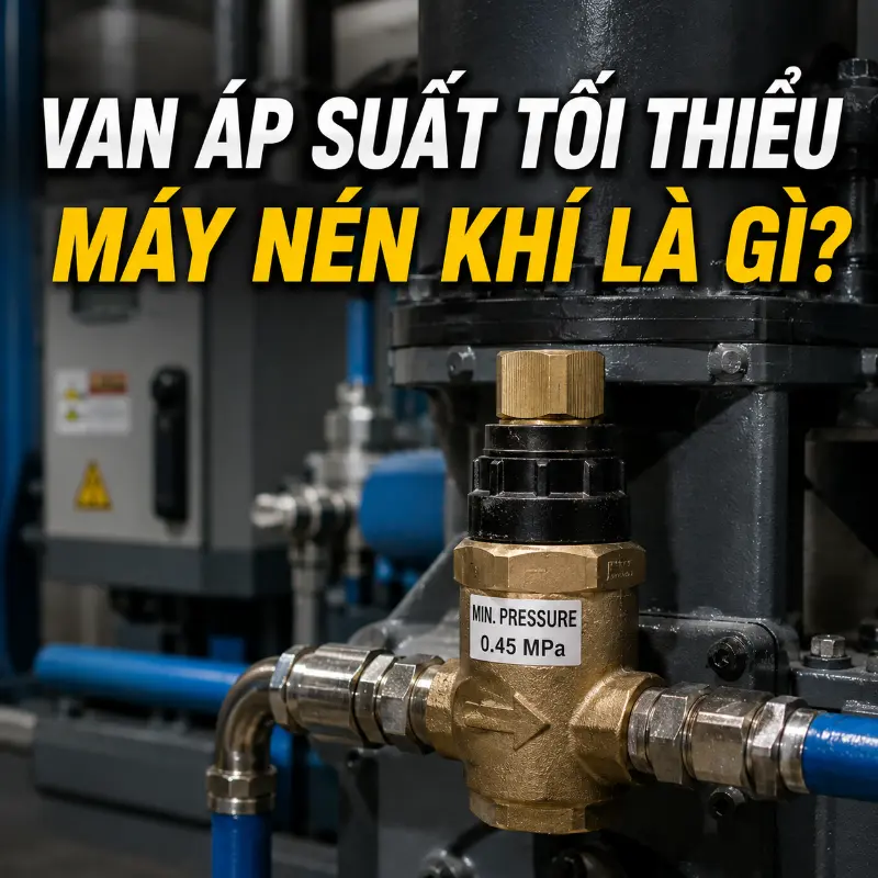Van Áp Suất Tối Thiểu Máy Nén Khí Là Gì