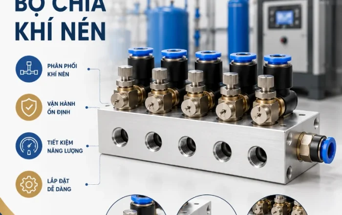 Bộ Chia Khí Nén Là Gì? Cấu Tạo, Công Dụng Và Cách Chọn Đúng Loại