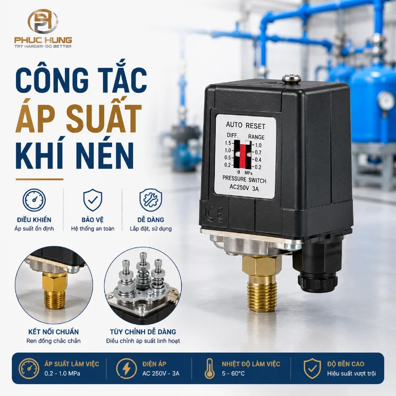 Công tắc áp suất khí nén