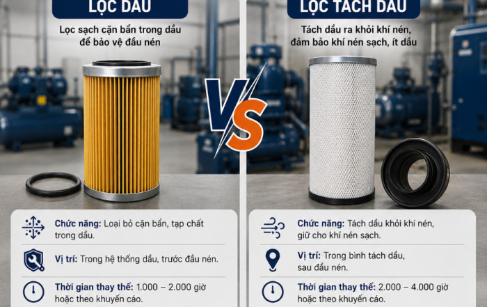 Lọc Dầu Và Lọc Tách Dầu Khác Nhau Thế Nào (1)