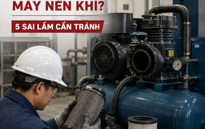Vệ Sinh Hay Thay Lọc Gió Máy Nén Khí